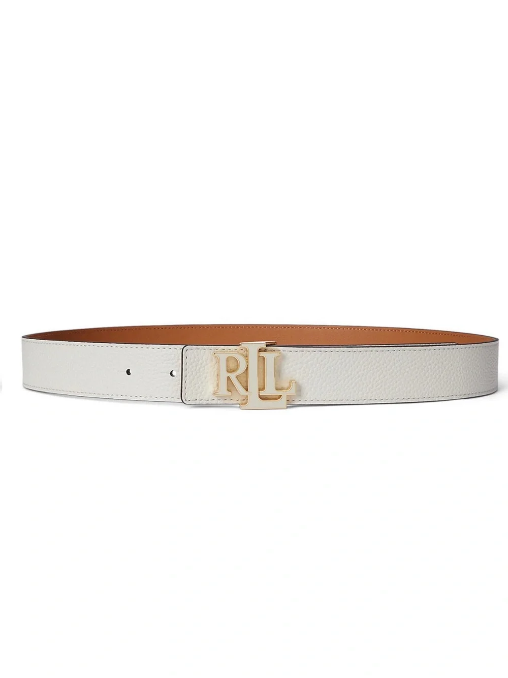 Ralph Lauren Logo Reversible Leather Wide Belt Size XL